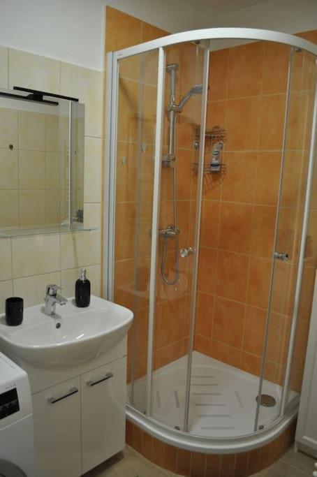 Apartment In Praha 3 Bagian luar foto